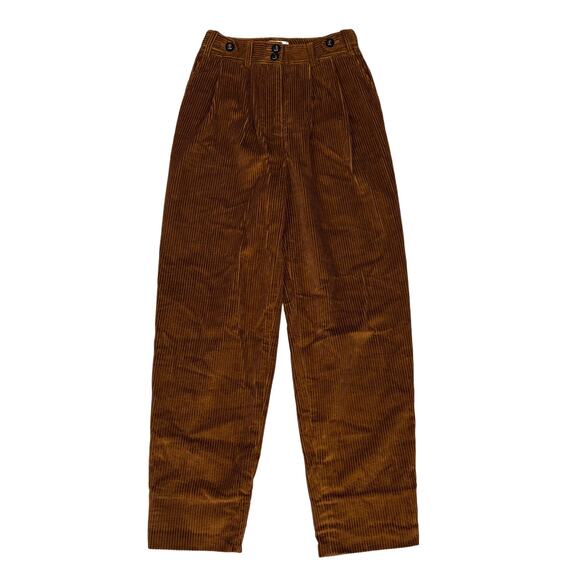 Doen Atherton High Waisted Corduroy Pants Women's 0 Twee Academia - Picture 1 of 10